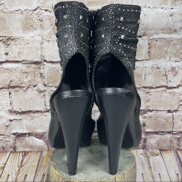 BCBGeneration ARDELIS STUD BOOT OPEN TOE PLATFORM - Picture 3 of 8